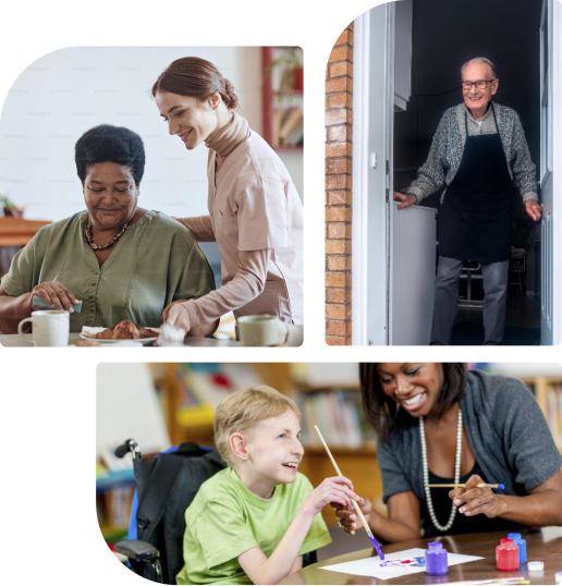 We foster a collaborative approach